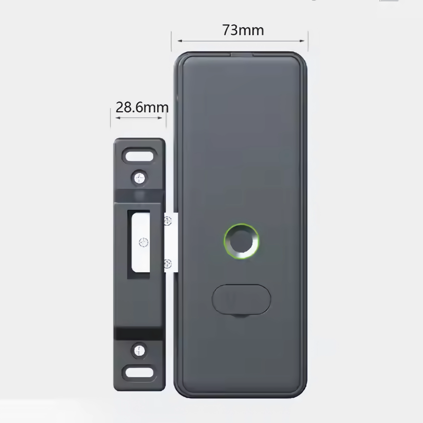 Glass Door Lock